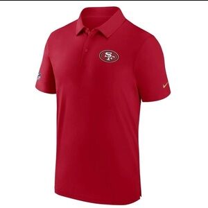 Nike San Francisco 49ers Sideline Coaches Dri-FIT Polo Size Small NFL